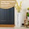 Glitzhome® 24" Double-Sided Solid Wood White Boxed "WELCOME PORCH" Porch Sign